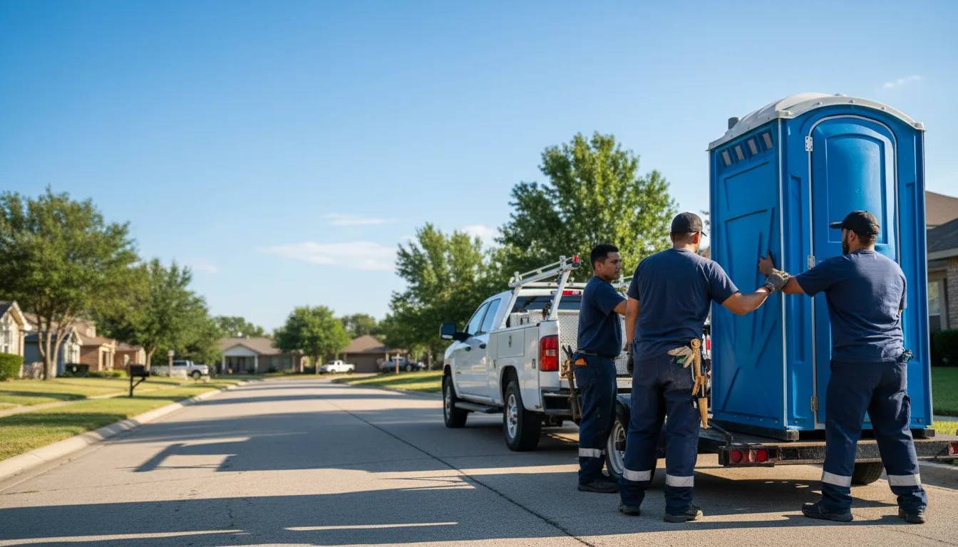 Portable Toilet Rental in Woodward, OK near me